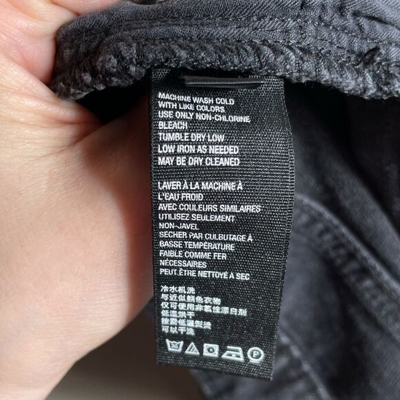 We The Free black Jean skirt - Picture 4 of 10